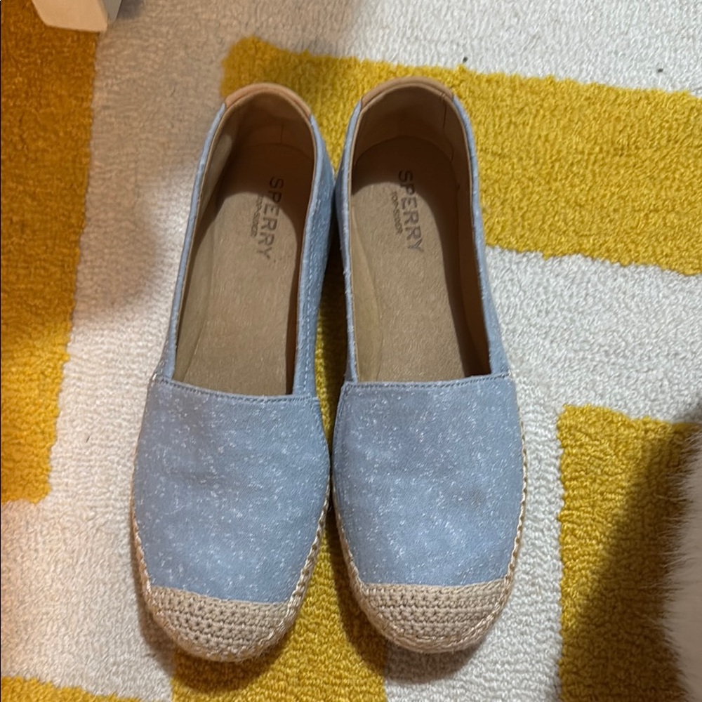 Sperry Women's Blue Espadrille Shoes